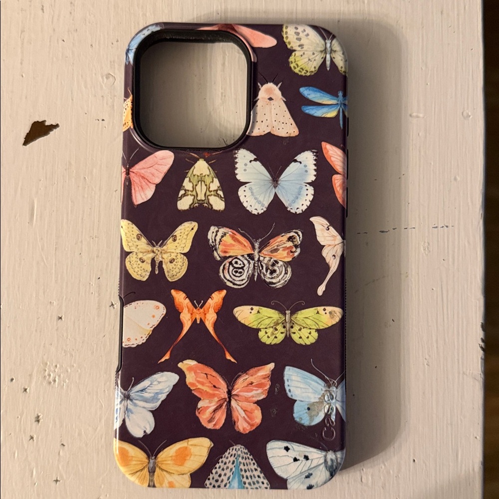 Colorful Butterfly Pattern Phone Case - Picture 2 of 3